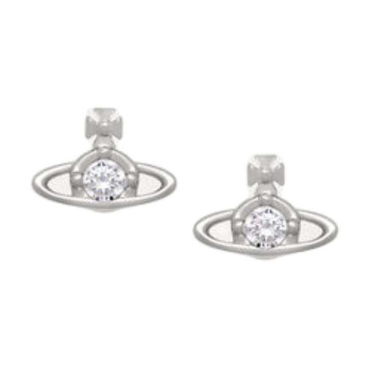 Vivienne Westwood Brass Stud Earrings Men's Silver