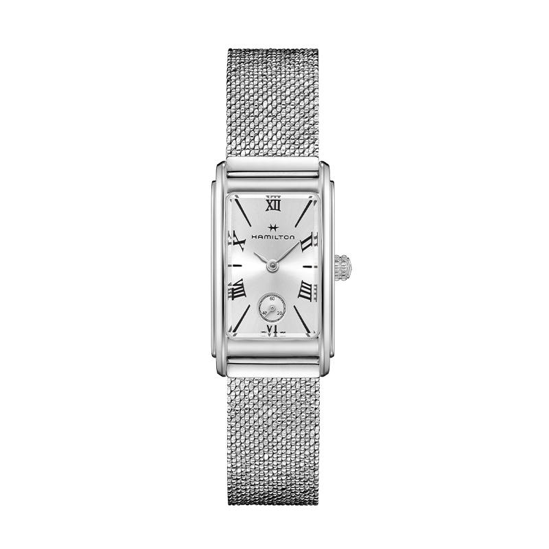 HAMILTON United States Classic, Love Me Collection Quartz Movement Fashion Women's Watch Silver Dial
