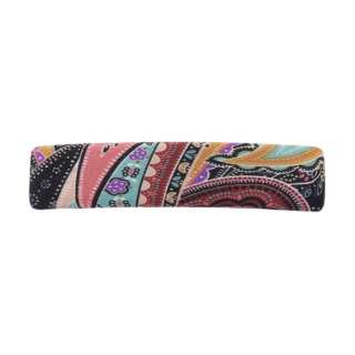 ETRO Printed Pattern Silk Hair Clips Women's Yellow