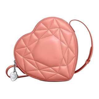 TIFFANY & CO. Return To Tiffany Collection Soft Leather Heart Shaped Bag, Shoulder Bag, Crossbody Bag Women's