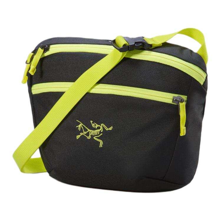 Arcteryx Arc'teryx Mantis 2.5L Outdoor Bags Polyester Black & Neon Green Unisex