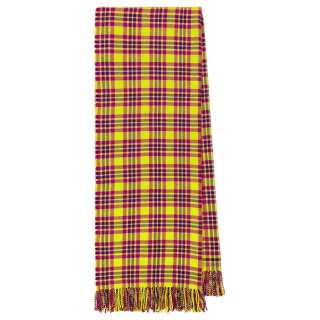 ETRO Brand Logo Wool Knit Scarves Women's Multicolor