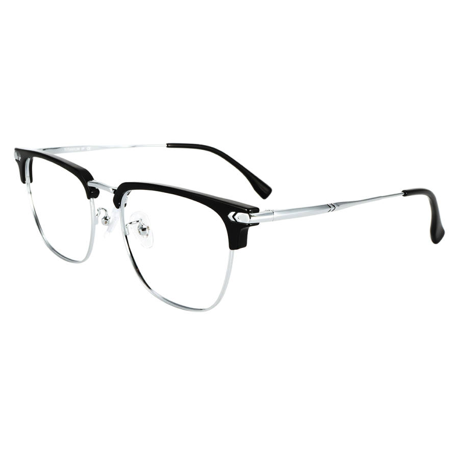 MUZU MUZU Browline Eyeglass Frames Unisex