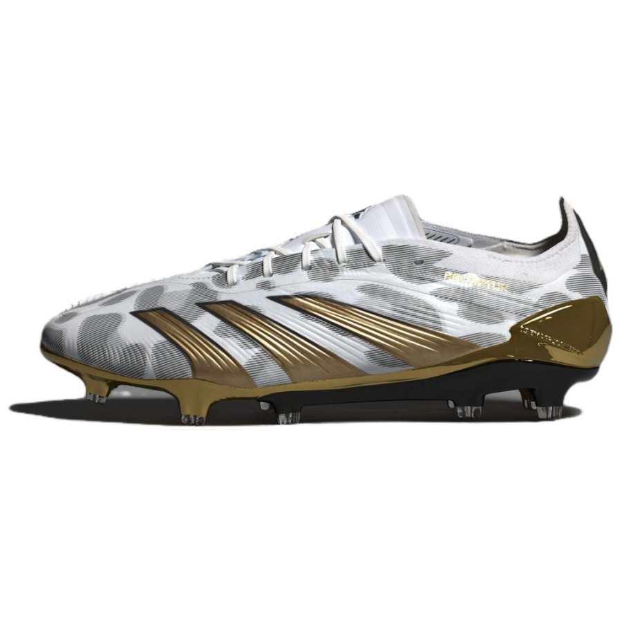 Adidas Adidas PREDATOR ELITE Artificial Turf Slip Resistant Abrasion Resistant Soccer Shoes Unisex White