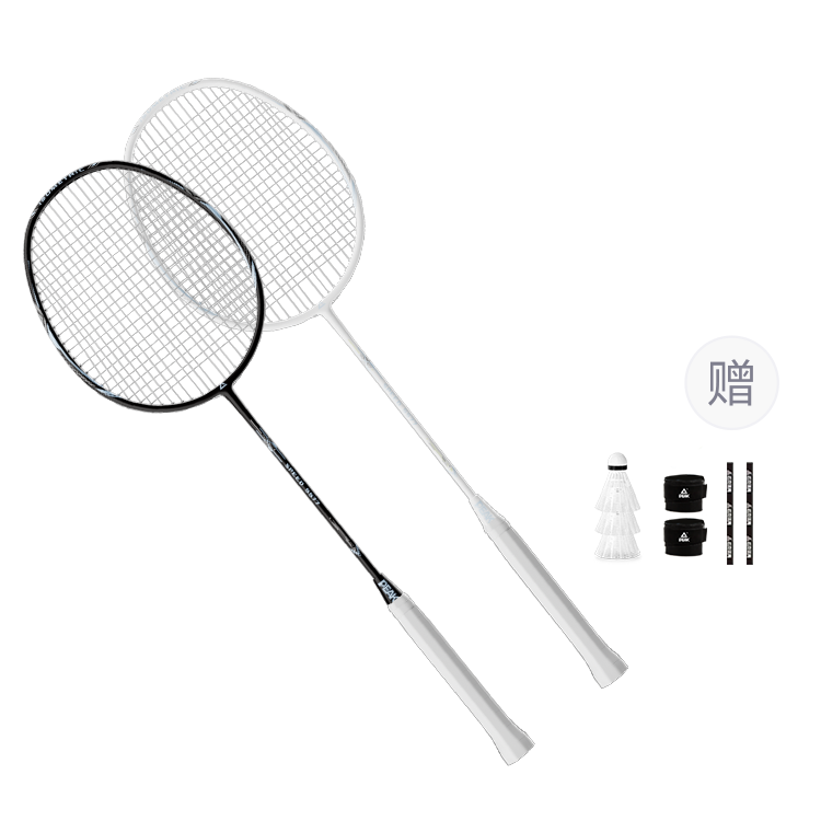 PEAK Panda Carbon Aluminum Badminton Rackets Control Type All around Defense Entry level Unisex