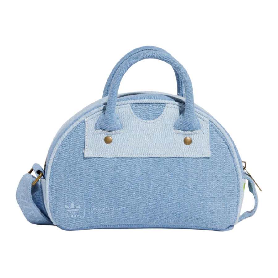 Adidas Originals Trefoil KSENIA SCHNIDER BOWLING Collaboration Cotton Bowling Bag, Shoulder Bag, Crossbody Bag, Handbag