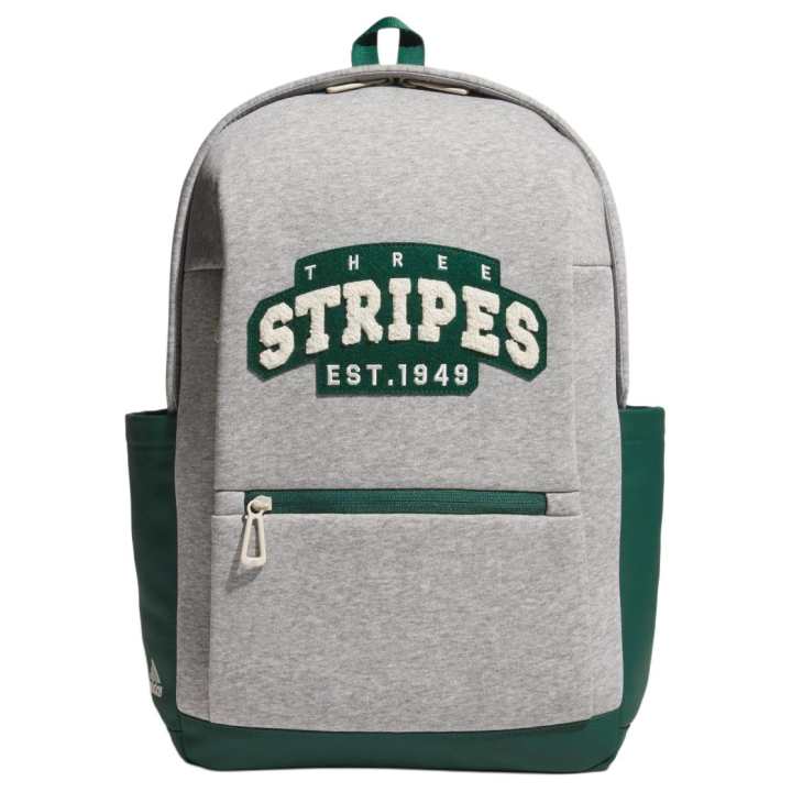 Adidas Adidas Cotton With Recycled Polyester Backpack Regular Unisex Medium Heather Gray