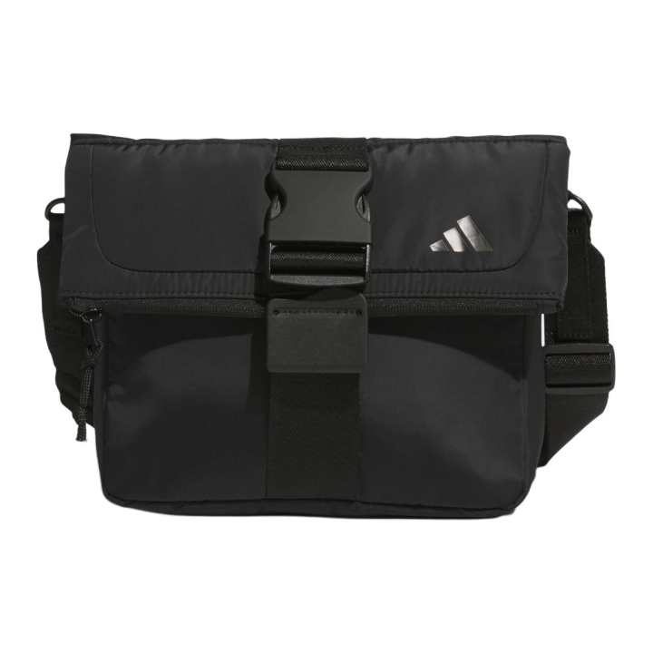 Adidas Adidas Recycled Polyester Crossbody Bag, Shoulder Bag Regular Unisex Black
