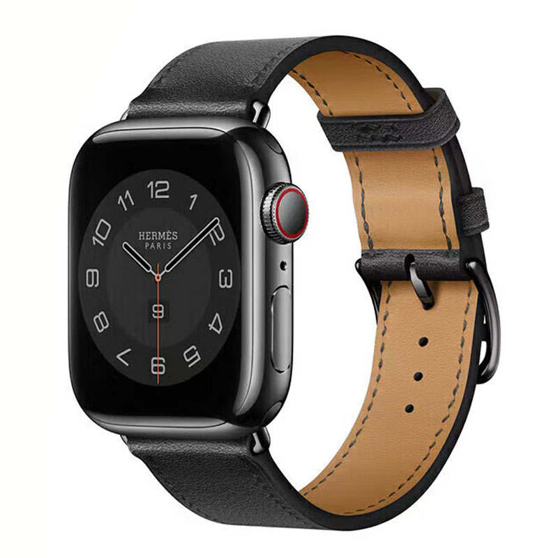 BIAZE Strap Apple Compatibility Genuine Leather Material