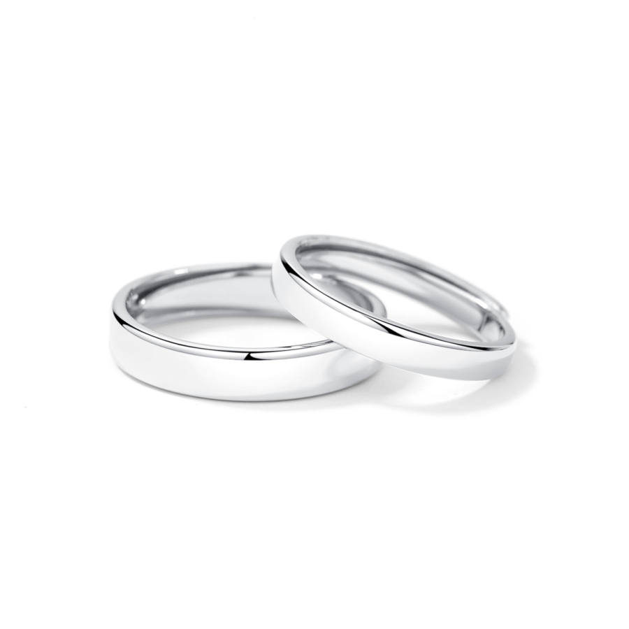 HOLLY RYAN Adjustable, Classic Timeless Niche Design Premium Feel Ring Couple Rings, Fashion Luxury Unisex