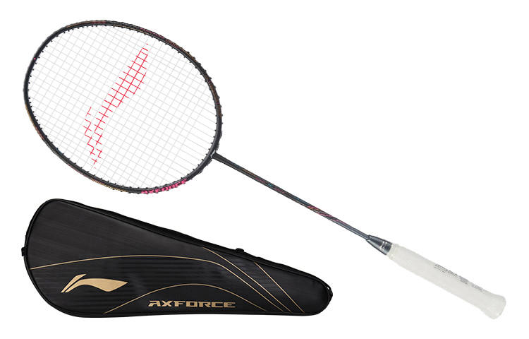 Li-Ning Li Ning Thunder 80 Full Carbon Badminton Rackets Offensive Type Heavy Head, Stiff Shaft Professional 675MM 3UG5