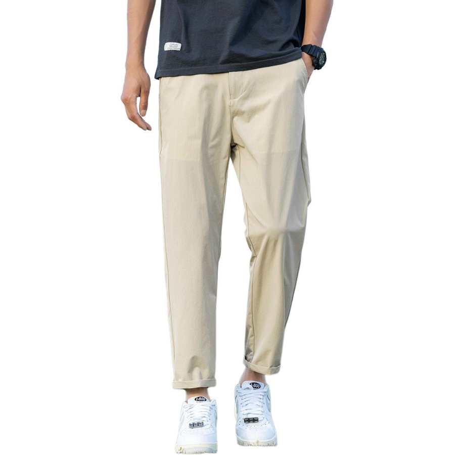 Tonlion Casual Pants Men's Khaki