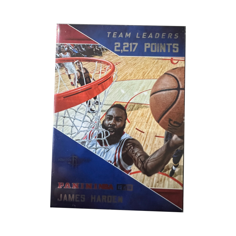 PANINI Rockets, James Harden, Season Ticket, Rare Card Sports Cards 1 Pc
