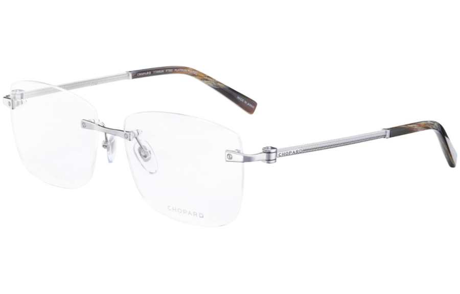 CHOPARD Square Eyeglass Frames Men's
