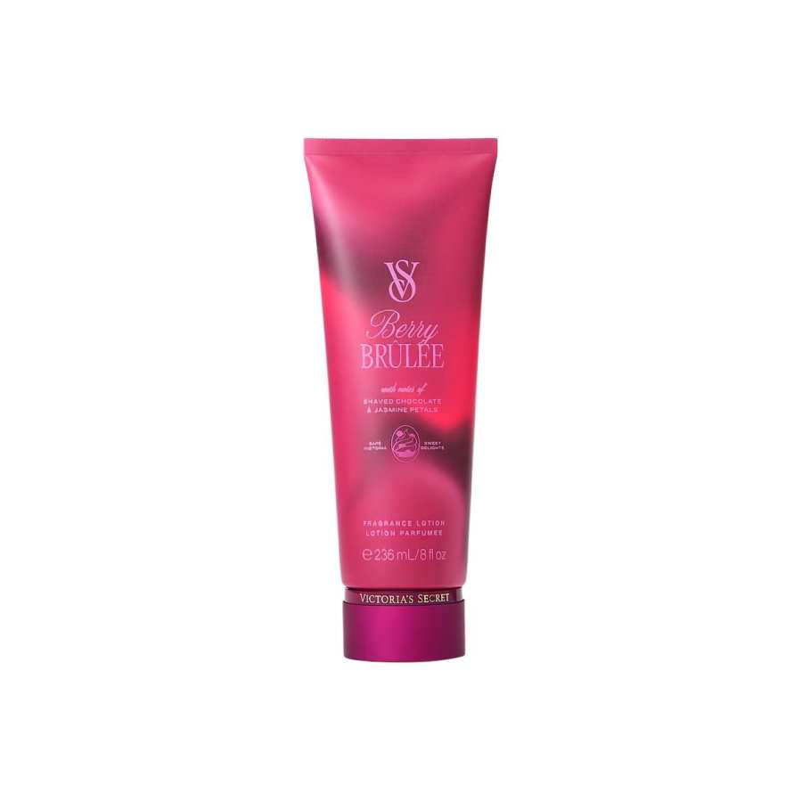 Victoria's Secret Cafe Berry Brulee Fragrance Body Lotions Soothing Tightening 236ml