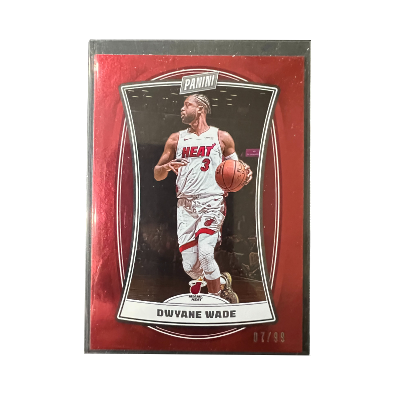 PANINI Dwyane Wade Panini Heat Team Spirit, The Flash, Wade, Rare Card Sports Cards 1 Pc