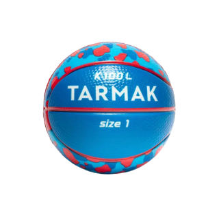 DECATHLON PU Polyurethane Basketball Blue Red Size 1 Training