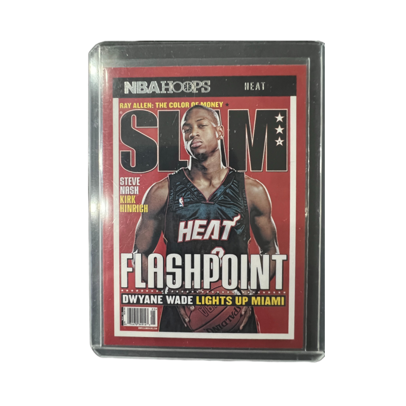 PANINI Dwyane Wade Heat, The Flash, Wade, Magazine, Teka, Rare Cards Sports Cards 1 Pc