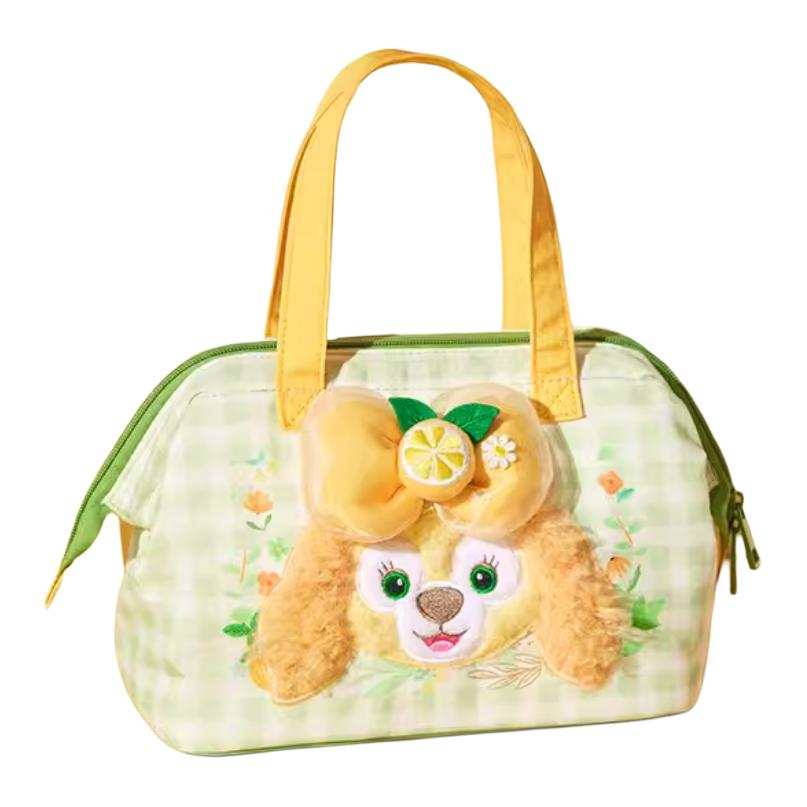 Disney Polyester Lunch Box Handbag Women's Green & Yellow