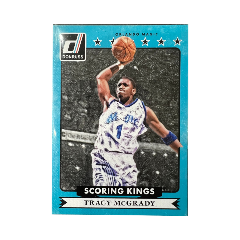 PANINI 2014 15 Basketball NBA Magic Team, Tracy McGrady, Six Star Oil Paintings Special Cards, Rare Cards Sports Cards