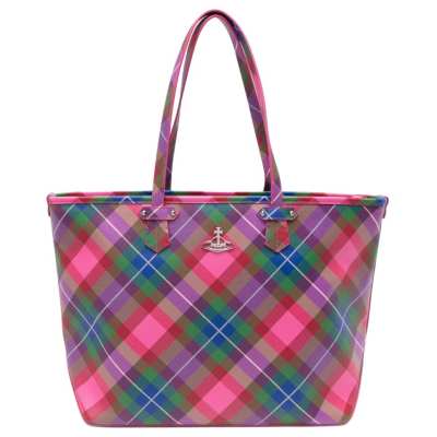 Vivienne Westwood Colette Tartan Tote Bag