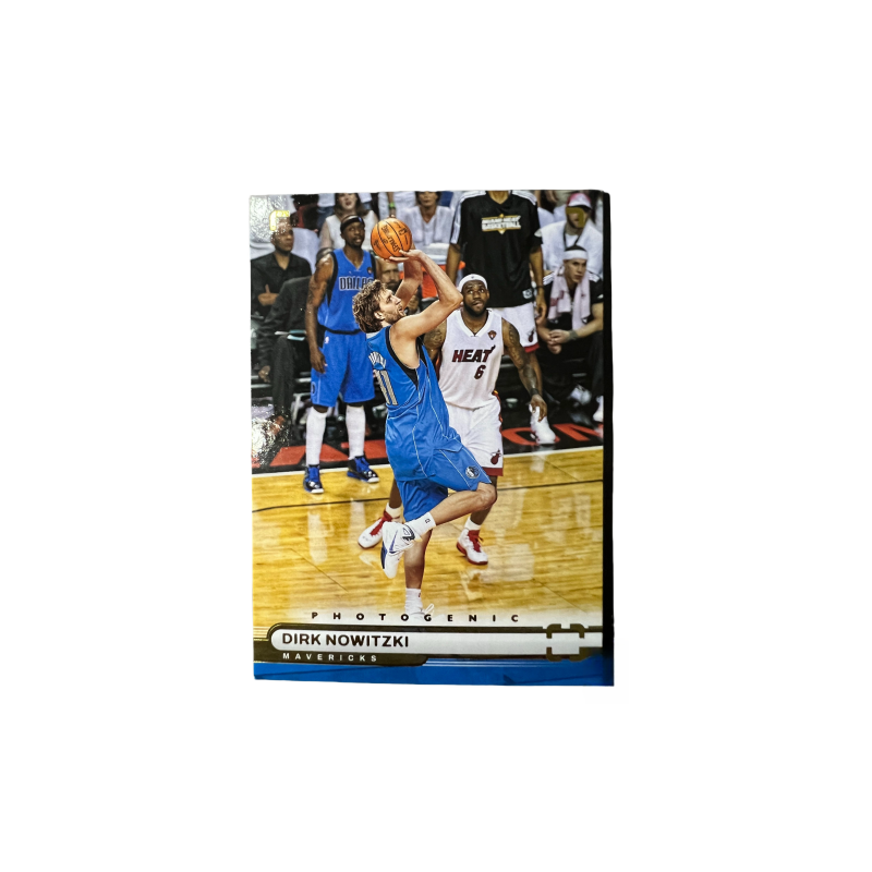 PANINI LeBron James Panini Mavericks, Nowitzki, Winning Photo, Golden Rooster Independent, Rare Card Sports Cards 1 Pc