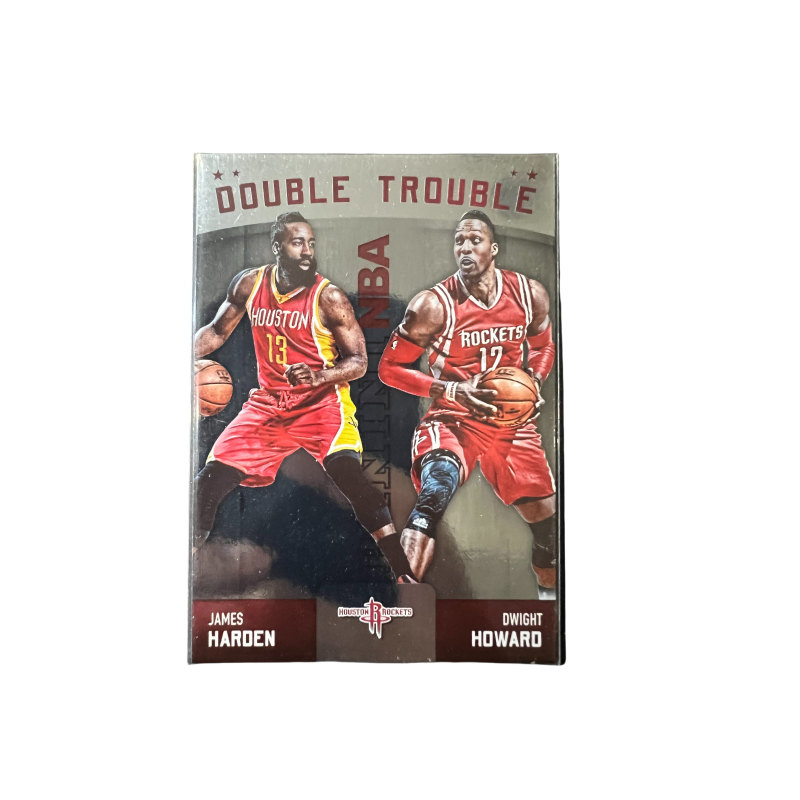 PANINI Rockets, James Harden, Howard, Dual Rare Cards, Rare Cards Sports Cards 1 Pc