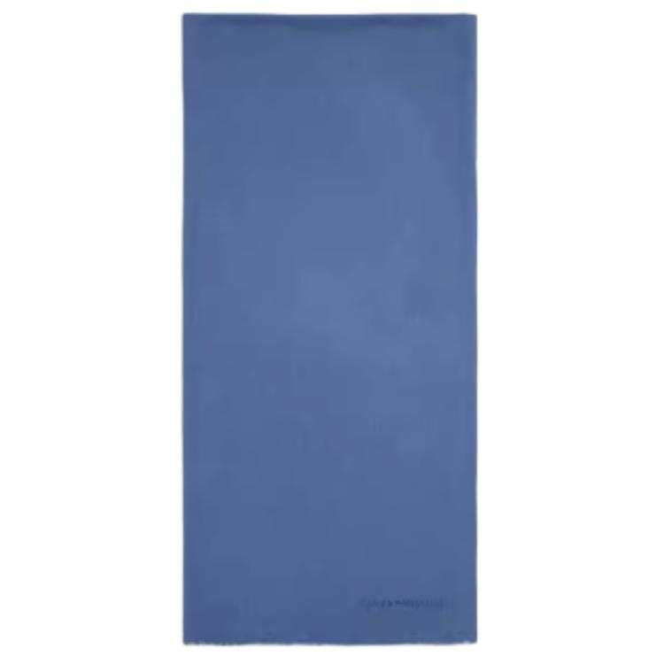 EMPORIO ARMANI Polyester, Viscose Knit Scarves Women's Blue
