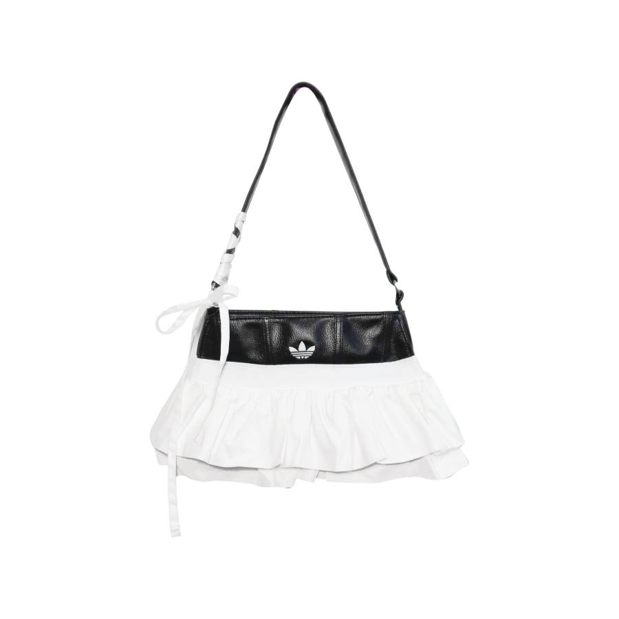 Adidas Originals Recycled Polyester Shoulder Bag, Handbag, Shoulder Bag Women's Black White
