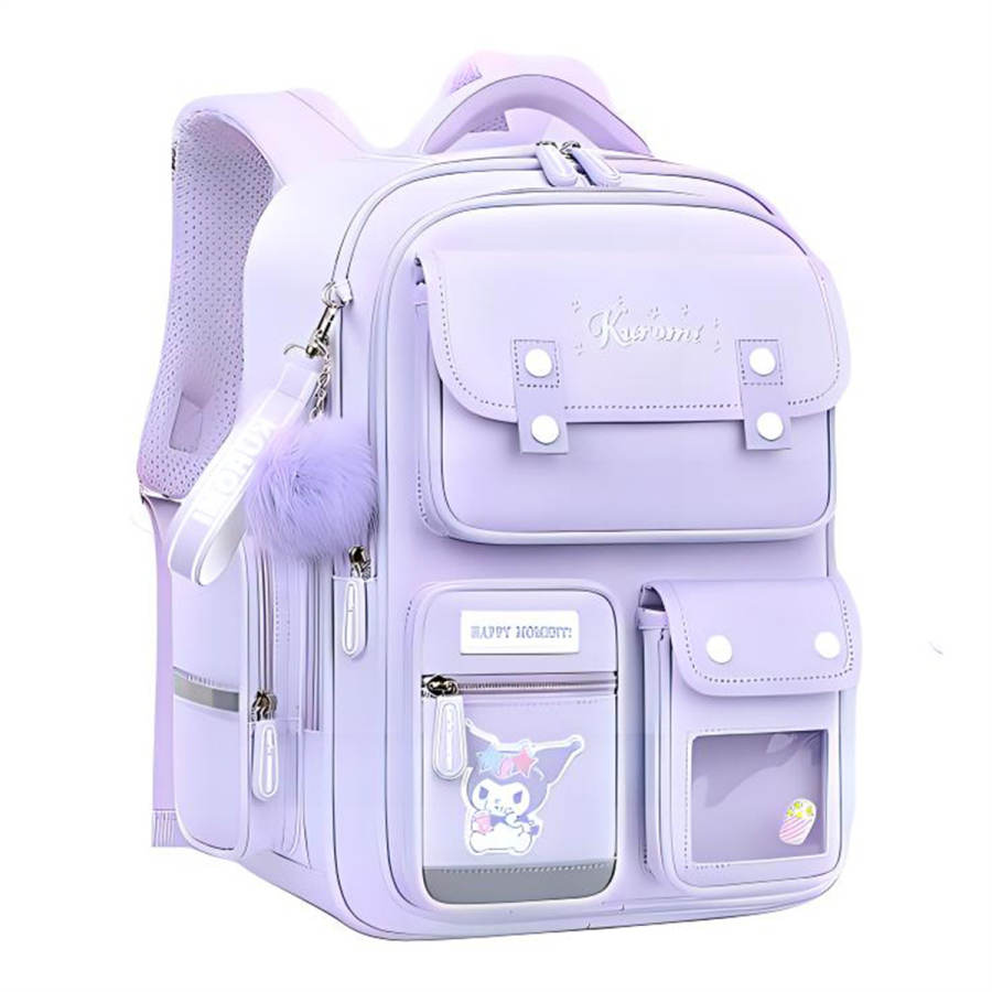 Sanrio Sanrio Polyester Backpack Regular Kids' Purple/Black/Blue/Green