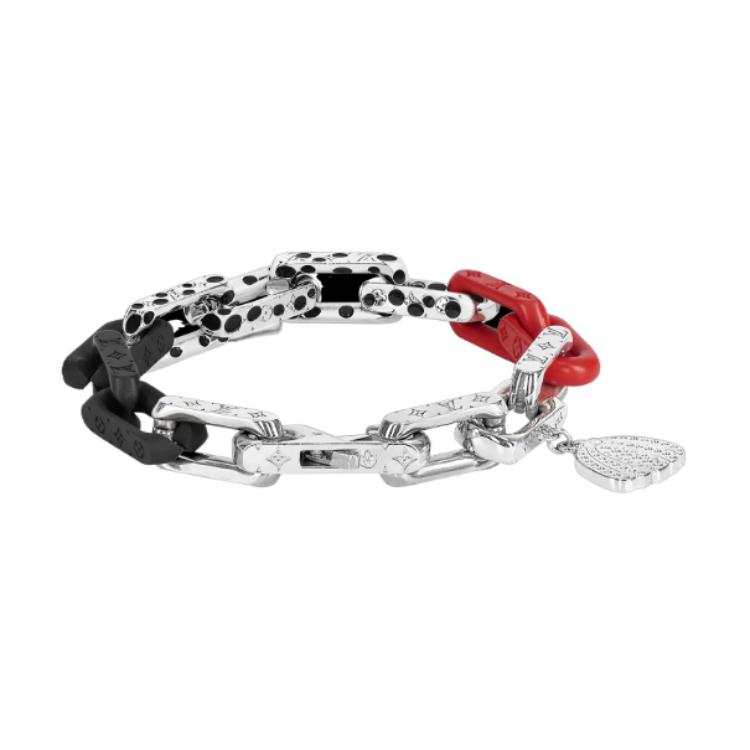LOUIS VUITTON LOUIS VUITTON Metal Bracelets Men's Silver