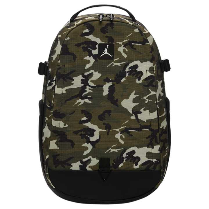 Jordan Jordan Polyester Backpack Regular Unisex Green Camouflage