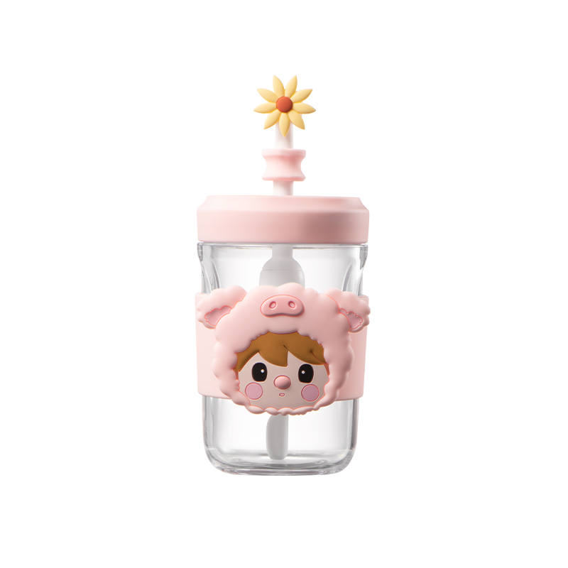 POP MART POP MART Straw Cup Water Cup IP Merch 530ml Plastic Direct Drinking BB Cup Without Handle