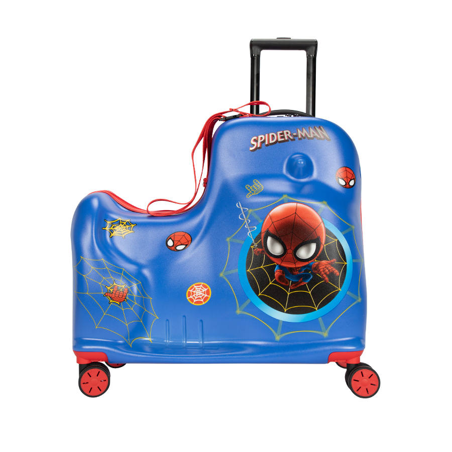 Disney Marvel, Spider Man Collection ABS+PC Trolley Bag 24 Inch Kids' Blue