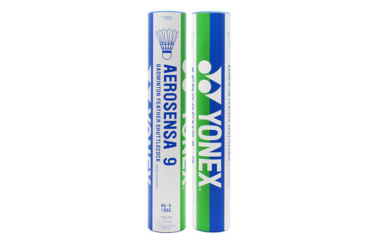 YONEX YONEX Aerosensa Collection AS 9CR Goose Feather Shuttlecock 12 Pack Goose Feather Shuttlecocks