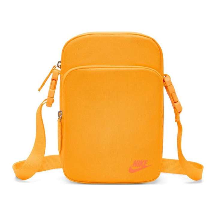 Nike Nike Nylon With Polyester Crossbody Bag, Shoulder Bag Regular Unisex Laser Orange