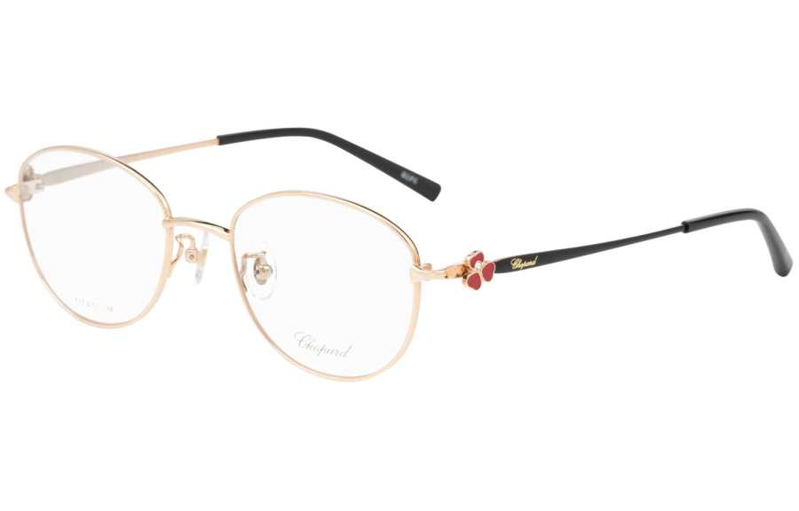 Chopard CHOPARD Pure Titanium Oval Eyeglass Frames Women's