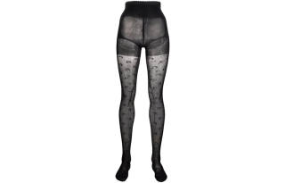 Marine Serre Pantyhose Women's Black