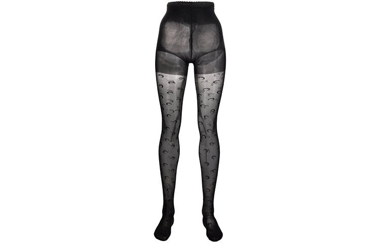 Marine Serre Pantyhose Women's Black