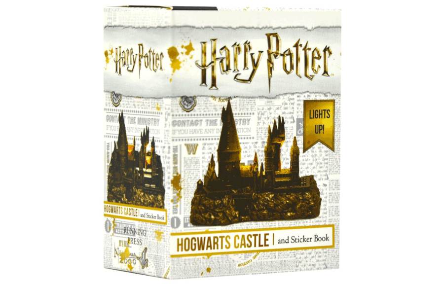 JINKOUTUSHU/YINGYIN Harry Potter Hogwarts Castle And Sticker Book Lights Up Anonymous Movie Artistry Book Accessory