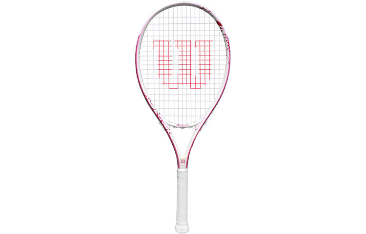 Wilson INTRIGUE SMU 275g Racket Weight 113 Square Inches Head Size Strung Pink Women's Tennis Rackets