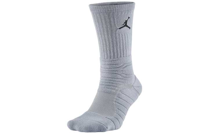 Jordan Jordan Basketball Socks Men's 1 Pack Gray
