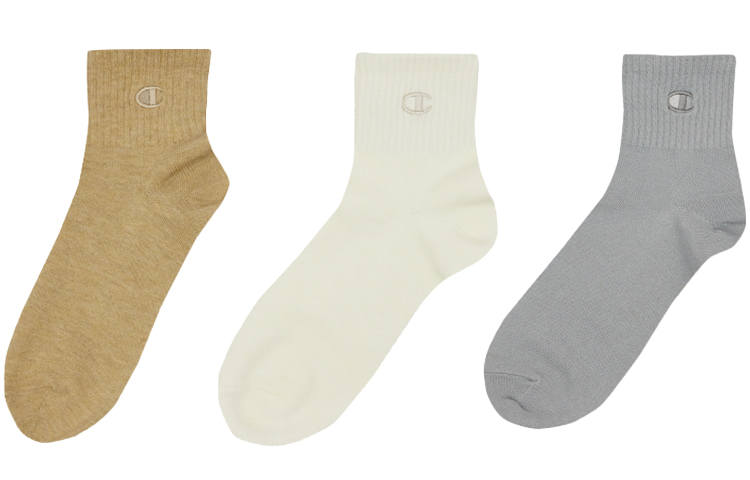 Champion Champion 22 Crew Socks Unisex 3 Pack Japan Version