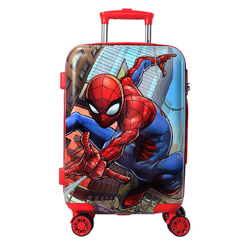 Disney Marvel Spider Man ABS+PC Trolley Bag 20 Inch Kids' Red/Blue