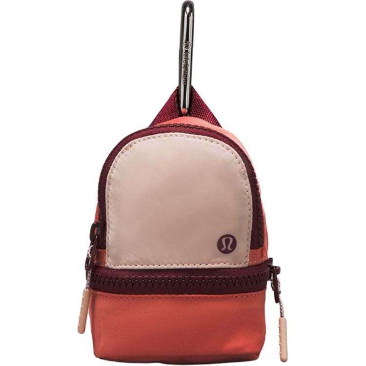 Lululemon Nylon Storage Bag Women's Pink Mist & Raspberry Butter & Wine Berry