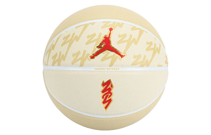 Jordan Jordan Artificial Leather Basketball Gold White Size 7 Training
