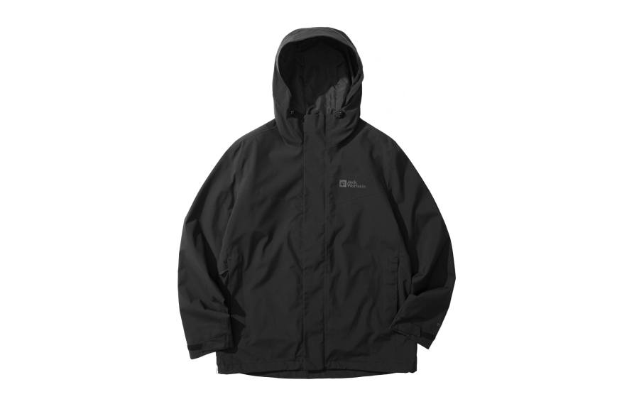 Jack Wolfskin Waterproof And Water Repellent Windbreaker Jacket Men's