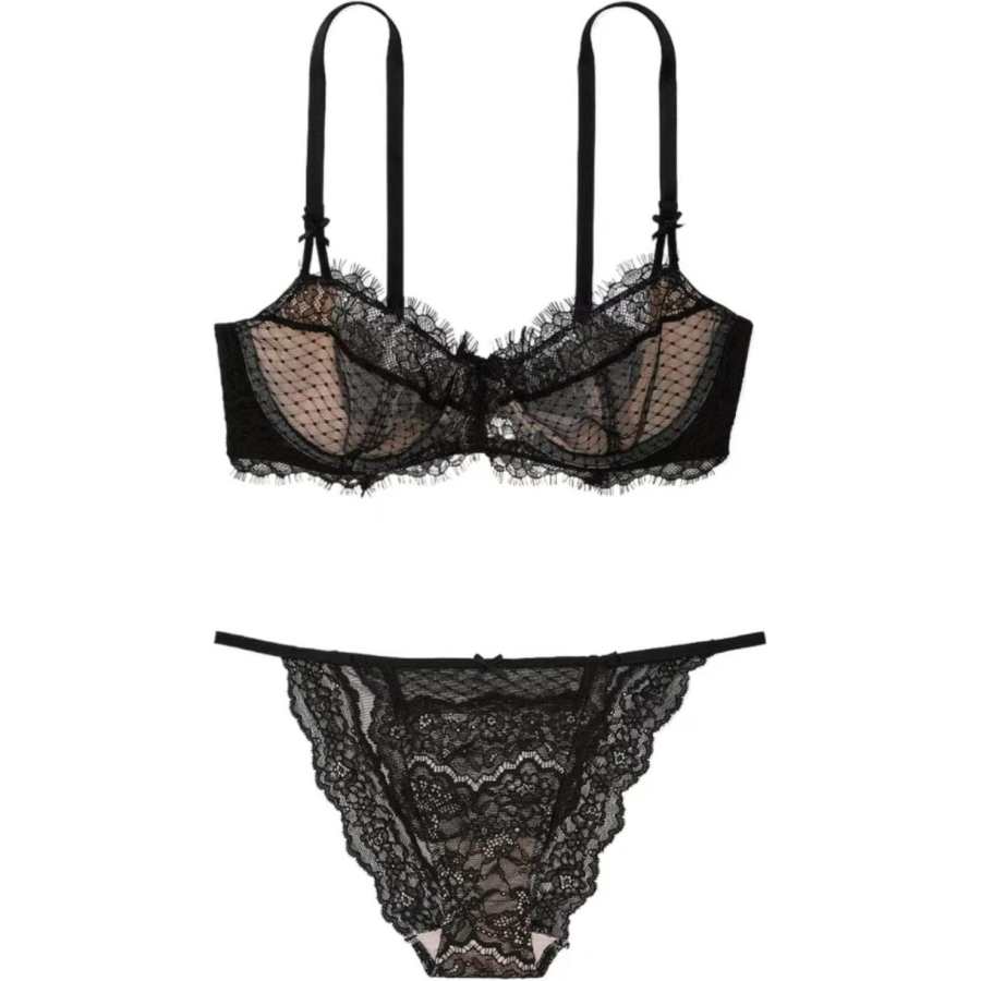 Victoria's Secret Underwear Set Women's Black