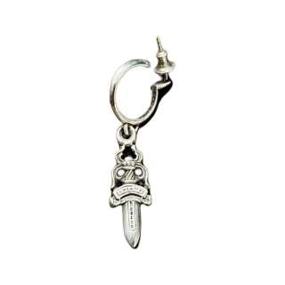 Chrome Hearts Earrings Unisex Silver