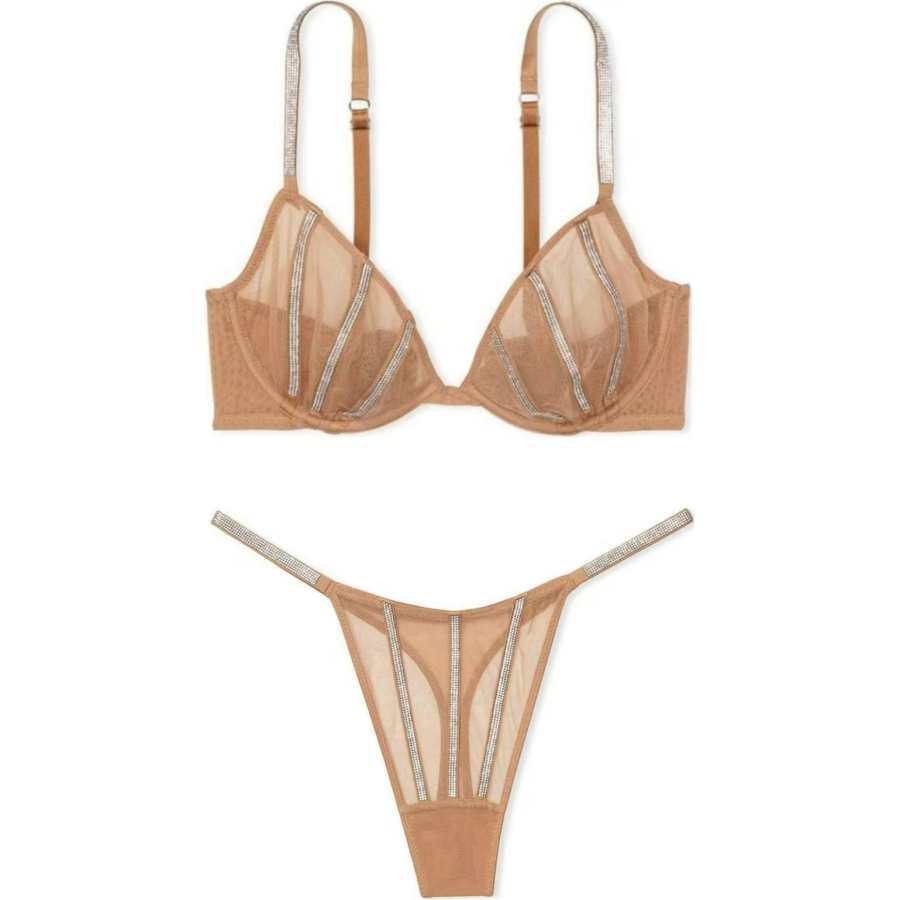 Victoria's Secret Underwear Set Women's Brown